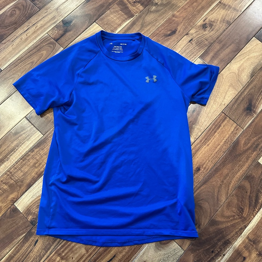 Under Armour Blue Short Sleeve Performance Tee